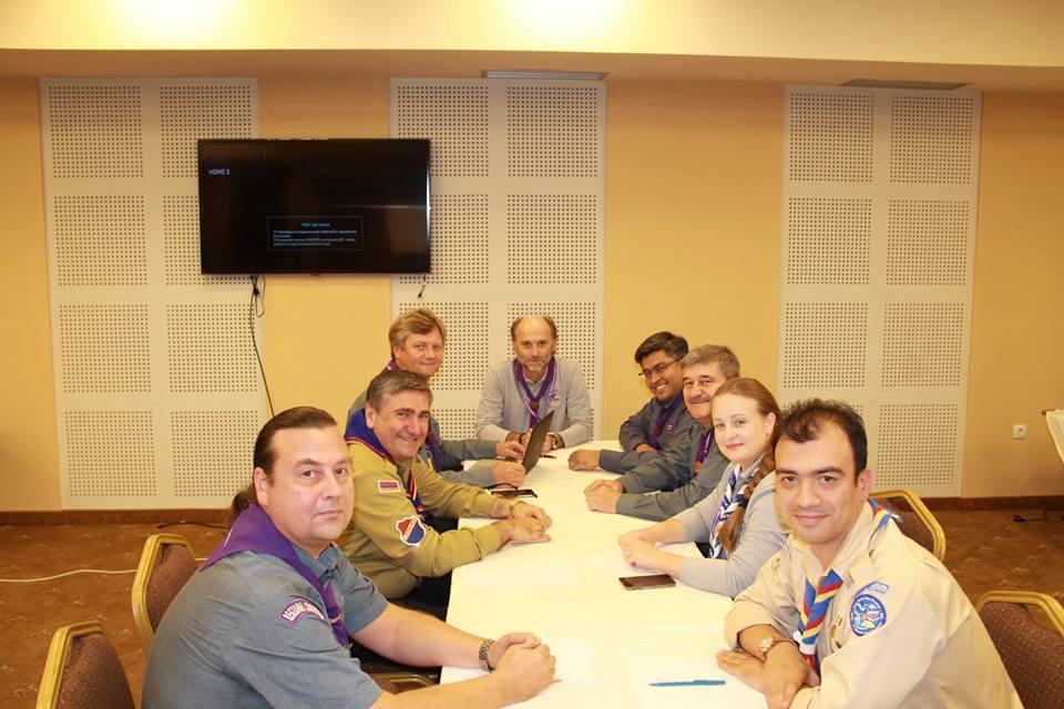 New members of the Eurasia Scout Committee