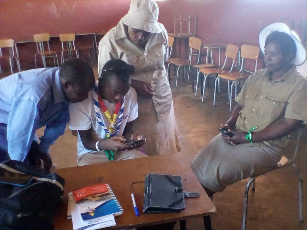 Mop training and Africa day camp