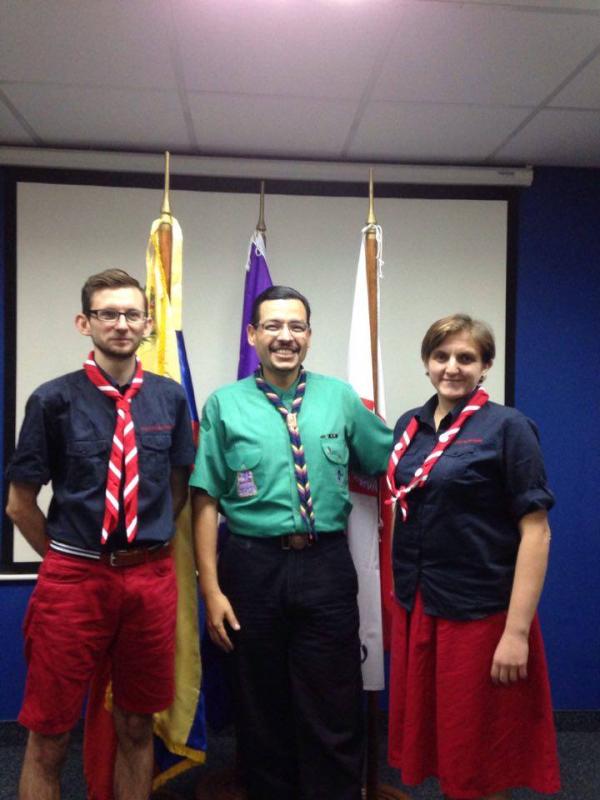 VISITA DE SCOUTS DE POLONIA A VENEZUELA 