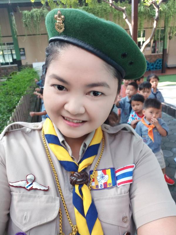 พาลูกเสือบีเว่อร์มาบำเพ็ญประโยชน์