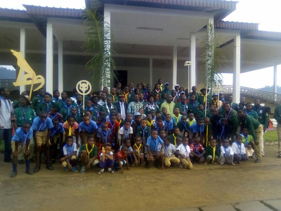Rentrée solennelle des Scouts Du Cameroun Limbé 2016. 