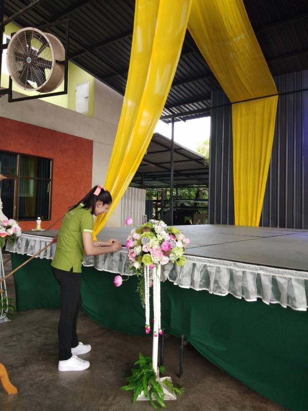 จัดเวทีกิจกรรมแข่งขันทักษะภายใน