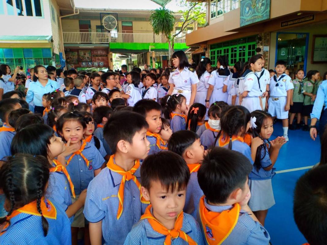 กิจกรรมซ้อมอพยพหนีไฟ