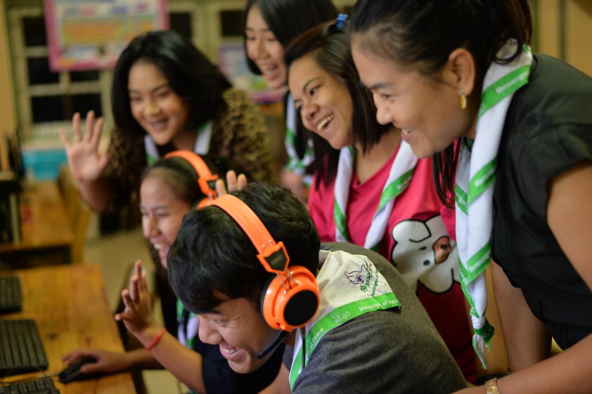 ใช้โปรแกรมสนทนาเข้าค่ายลูกเสือทั่วประเทศเ