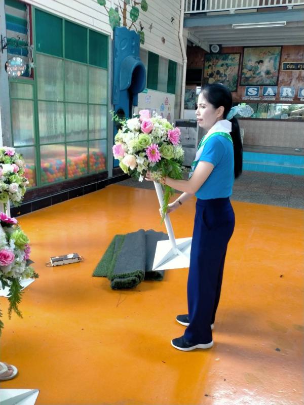 เตรียมงานประชุมผู้ปกครองนักเรียน