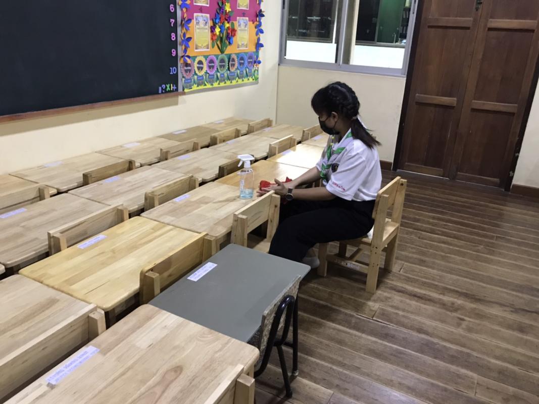 ทำความสะอาดฆ่าเชื้อโควิด19