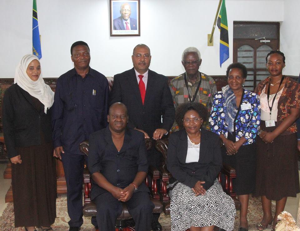 VIONGOZI WA CHAMA CHA SKAUTI TANZANIA WAKUTANA NA KUZUNGUMZA NA SPIKA WA BUNGE LAJAMHURI YA MUNGANO WA TANZANIA