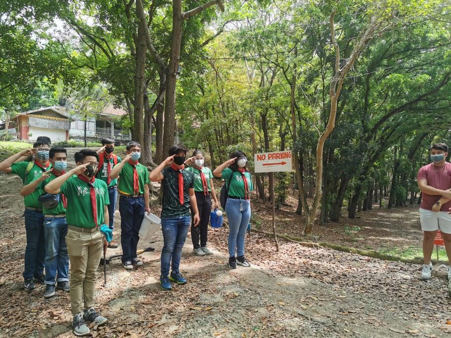 Scouts actively engage in the World Environment Day!