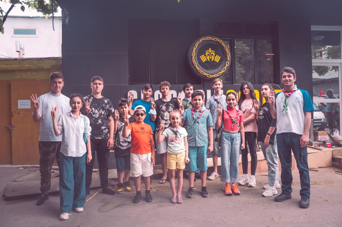 "Shahdili" troop held group meeting