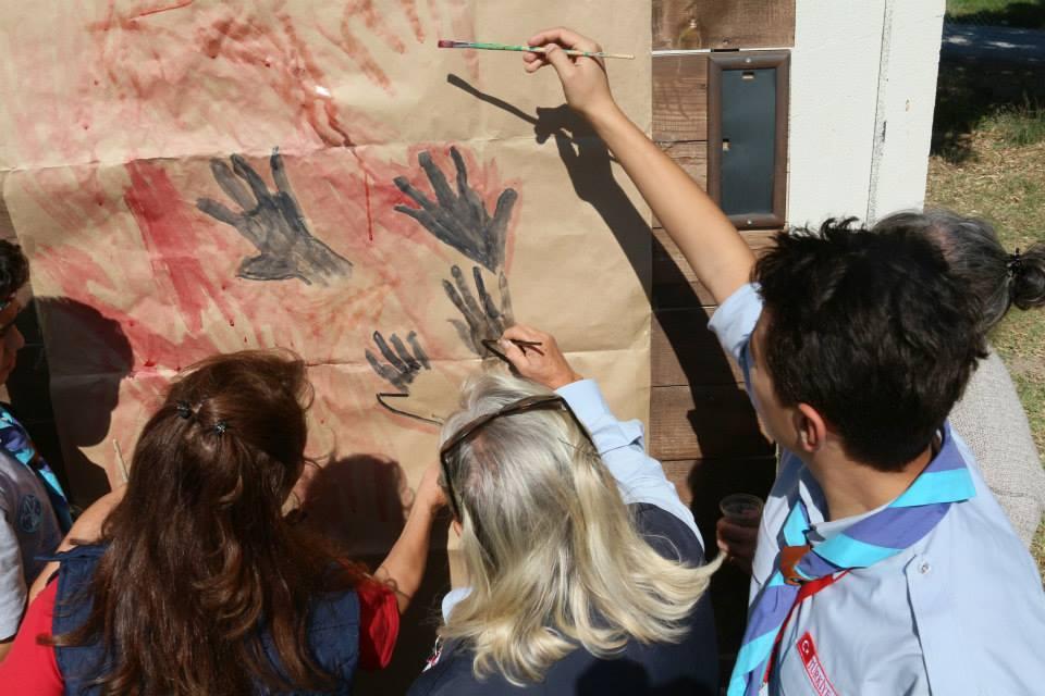 "Cave painting" challenge