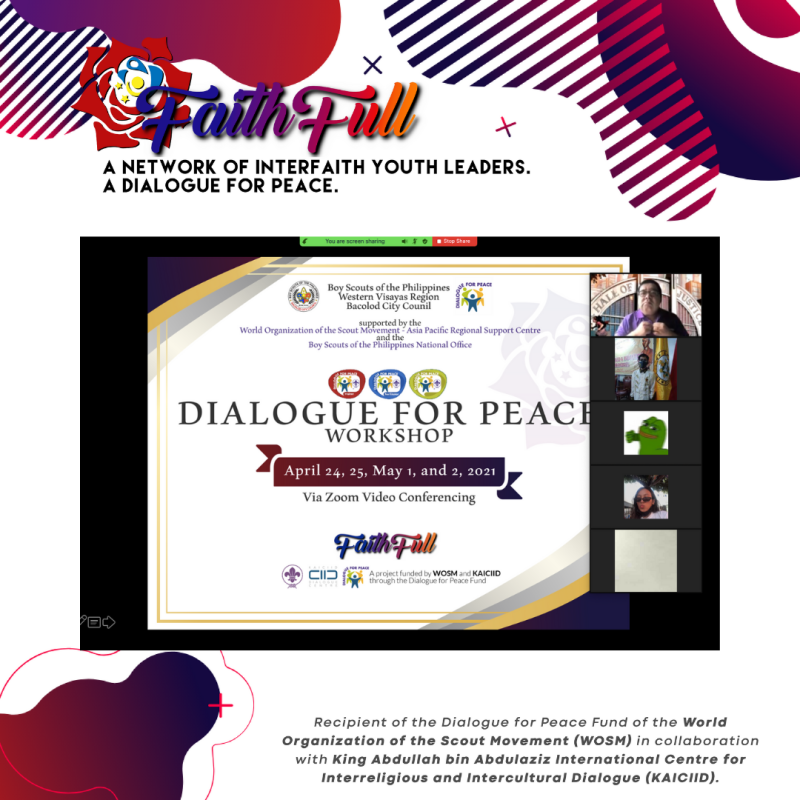 Interfaith Network of Scouts in the Philippines undergoes Dialogue for Peace Workshop