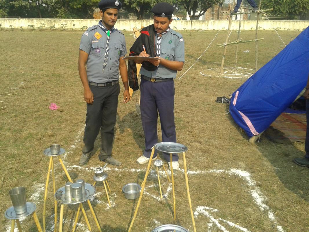 handicap children scouting training open on the up utraula district Balrampur