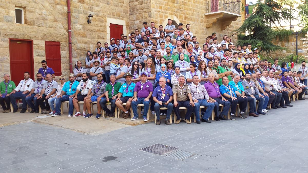 Third Wood badge, for Lebanese trainers.