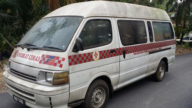 AMBULAN "KHIDMAT CEMAS" PERSEKUTUAN PENGAKAP NEGERI JOHOR 