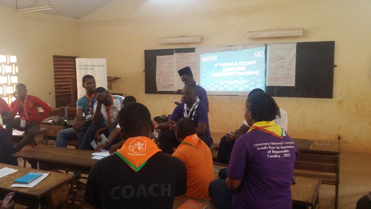 AU JAMBOREE AFRICAIN ON  PARLE DE DIALOGUE INTER-RELIGIEUX ET INTERCULTUREL