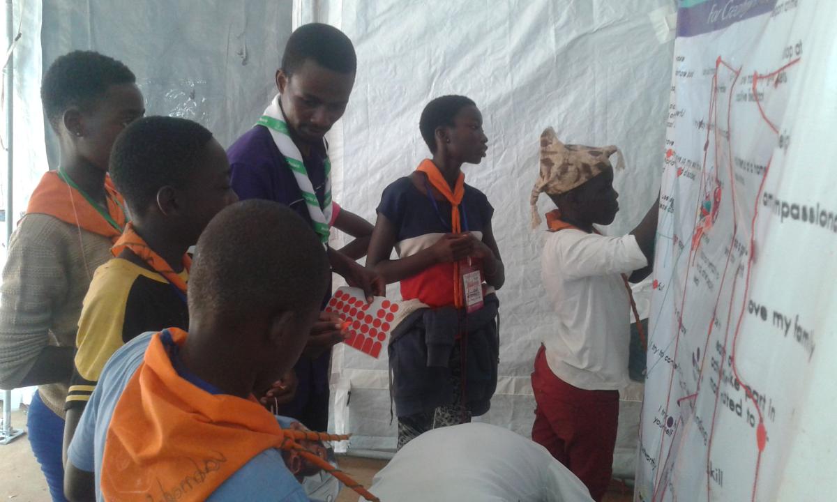 #ACTIVE GLOBAL CITIZENSHIP #BETTER WORLD TENT 7th ASJ