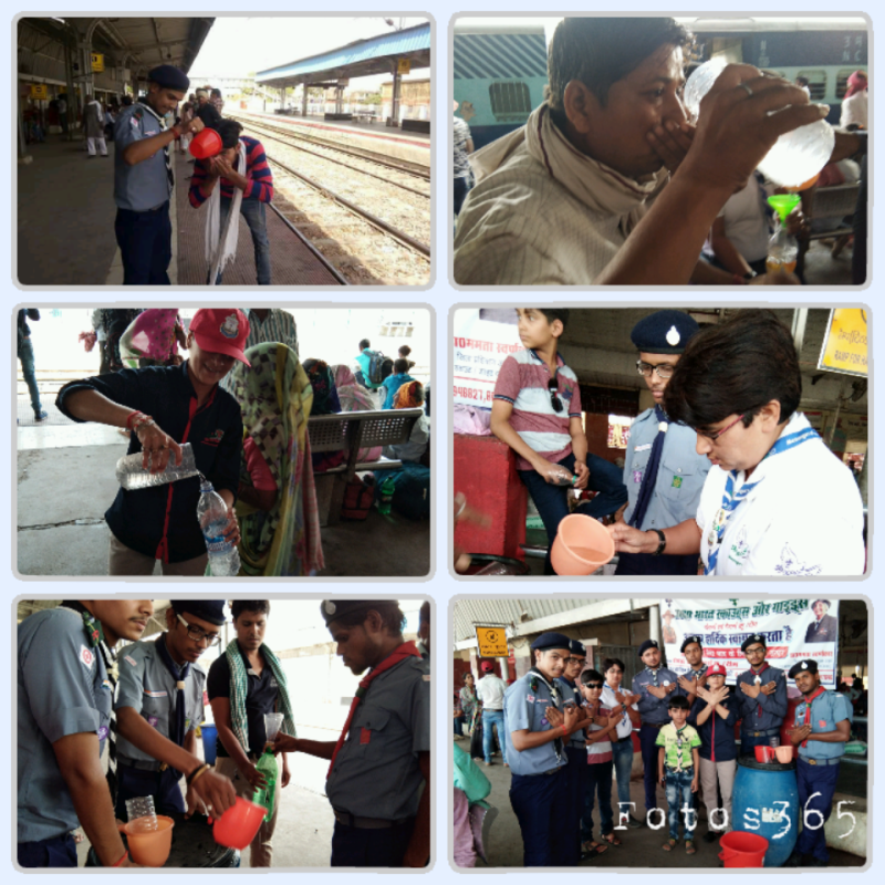 Service on Railway Station 