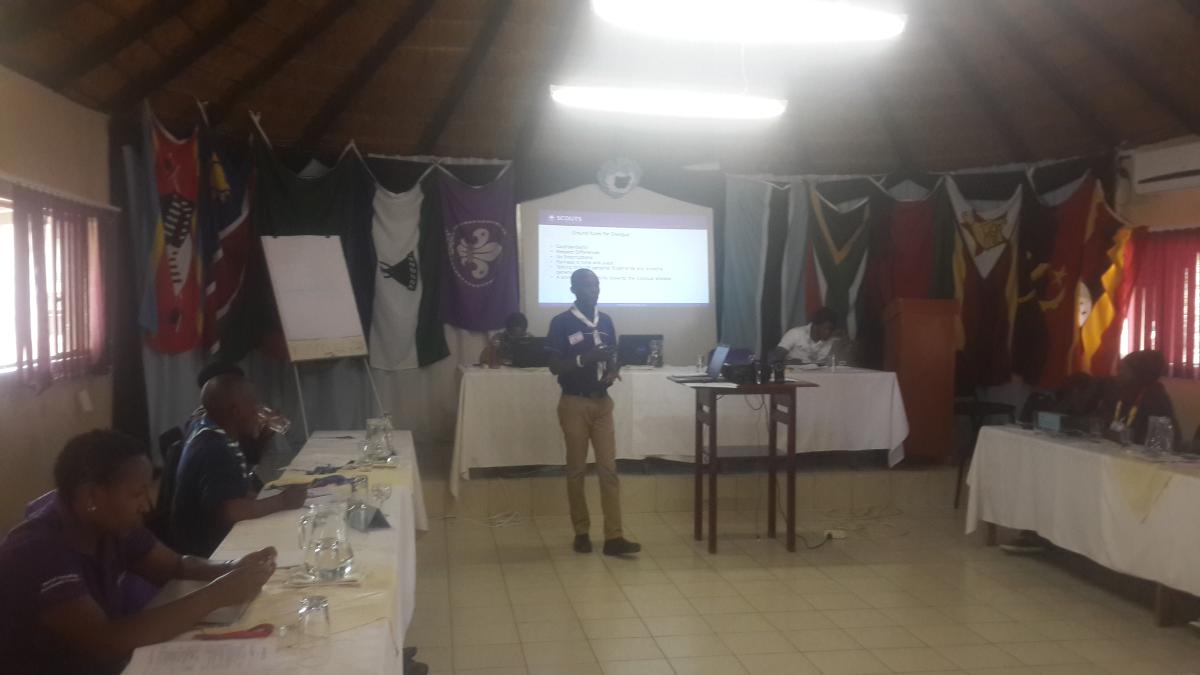 Dialogue training at 13th Southern Zone youth forum 