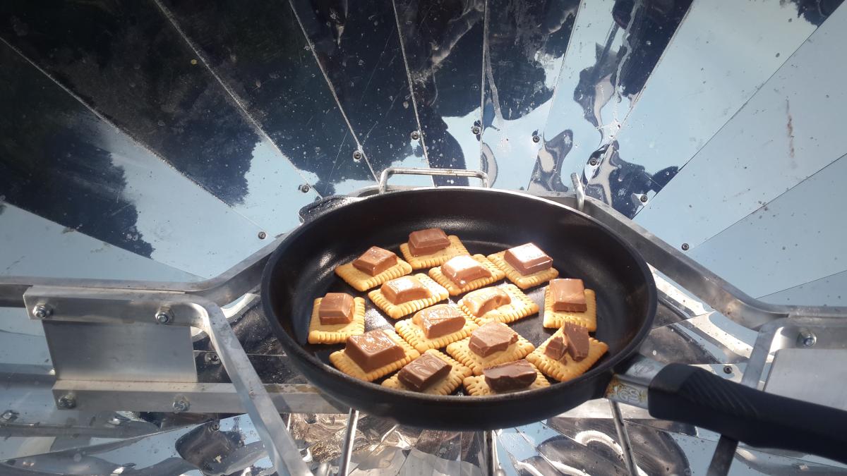 SOLAR LUNCH DURING SGS TRAINING