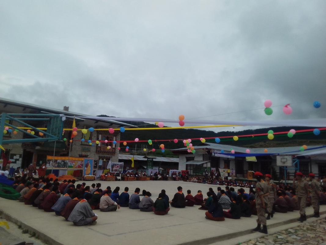 Regional camp at Ura, Bumtang, 