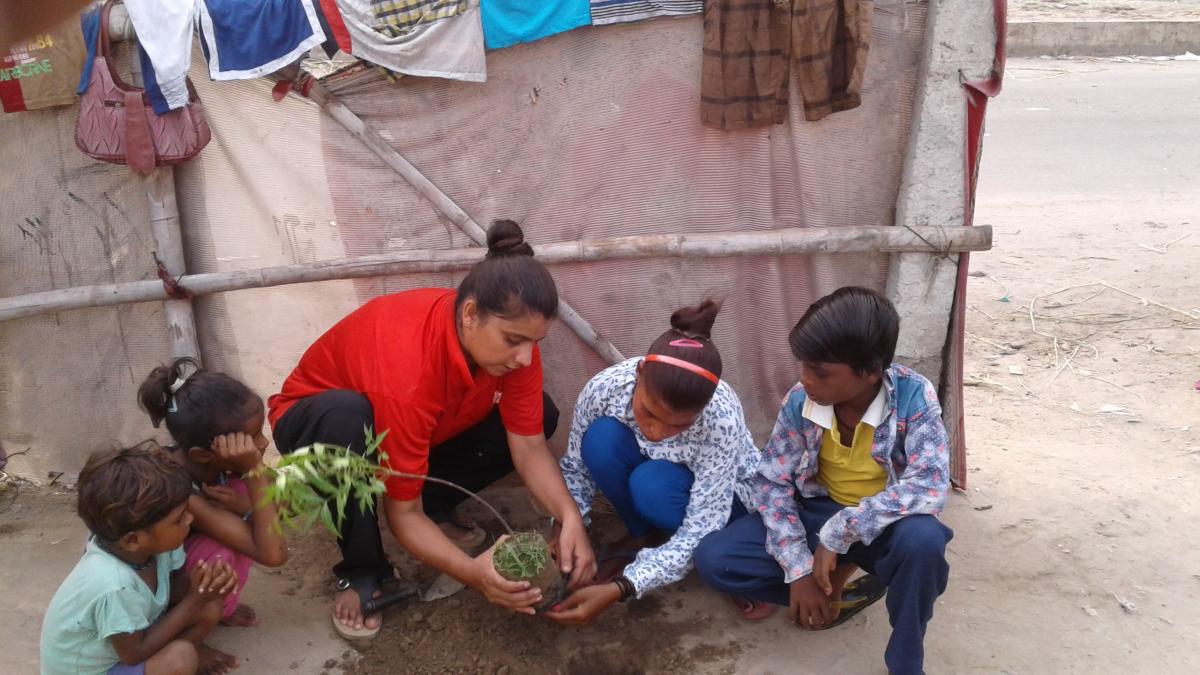 Scouts step for climate action