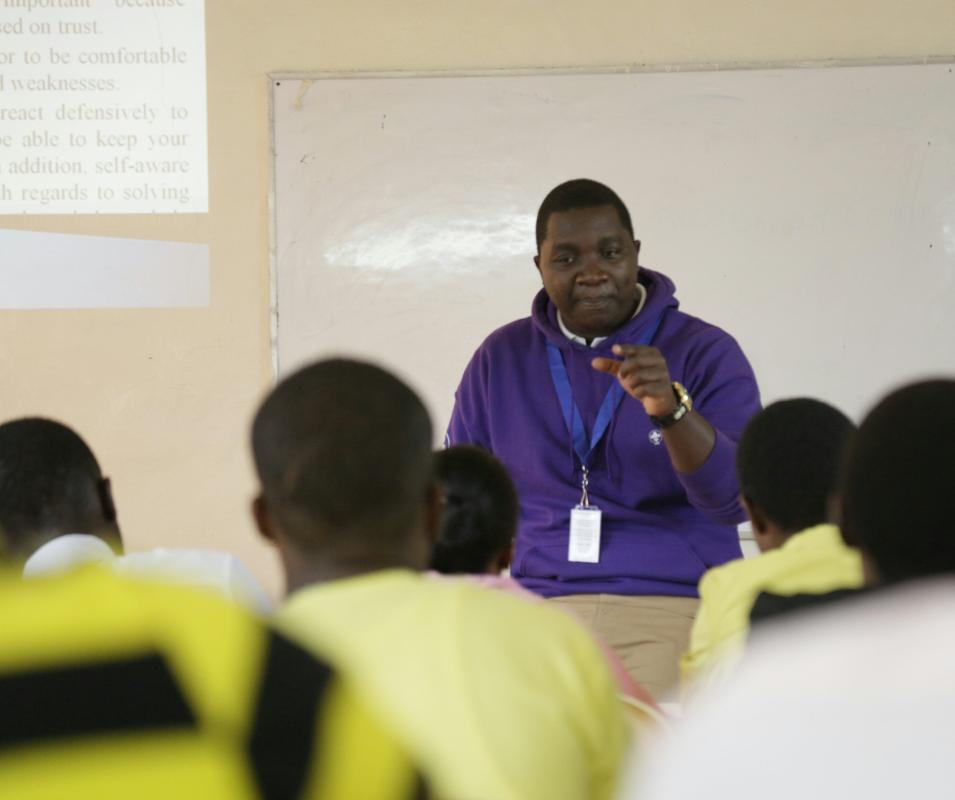 Scouts get trained in Peer Counseling Skills 