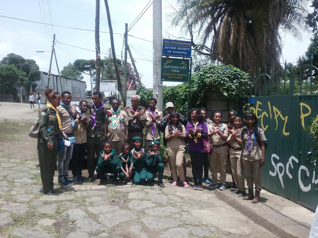Ethiopia Scouts spoken to end FGM!!