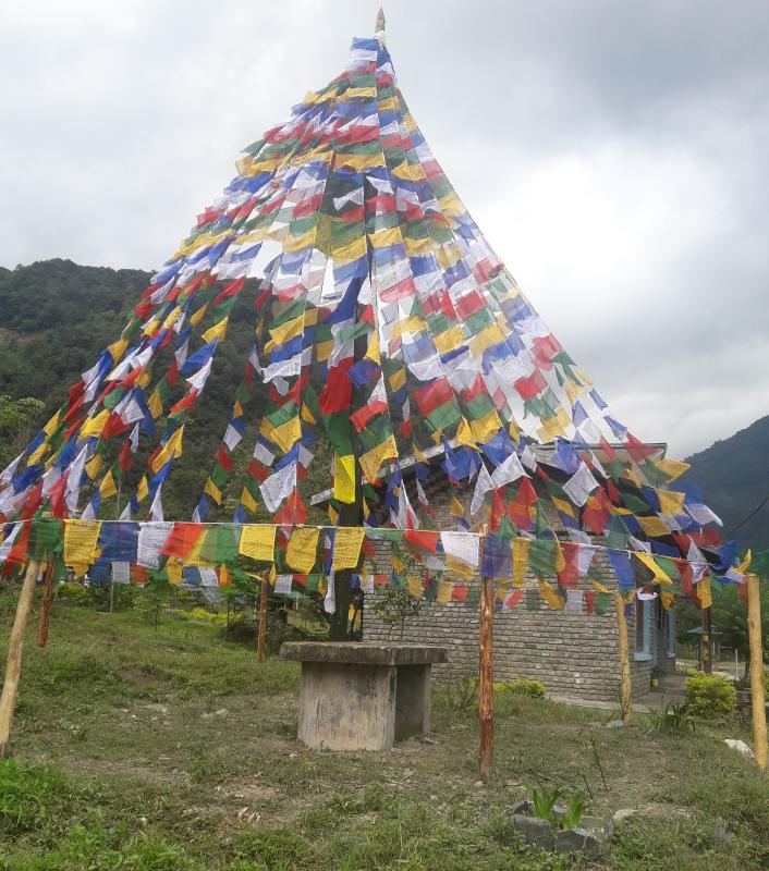 Spiritual Prayer Flag