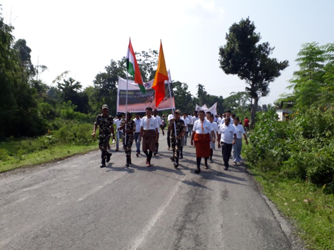 Indo- Bhutan peace walk 