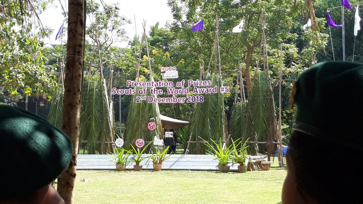 5^th Scouts of the World Award Prizes (Thailand)