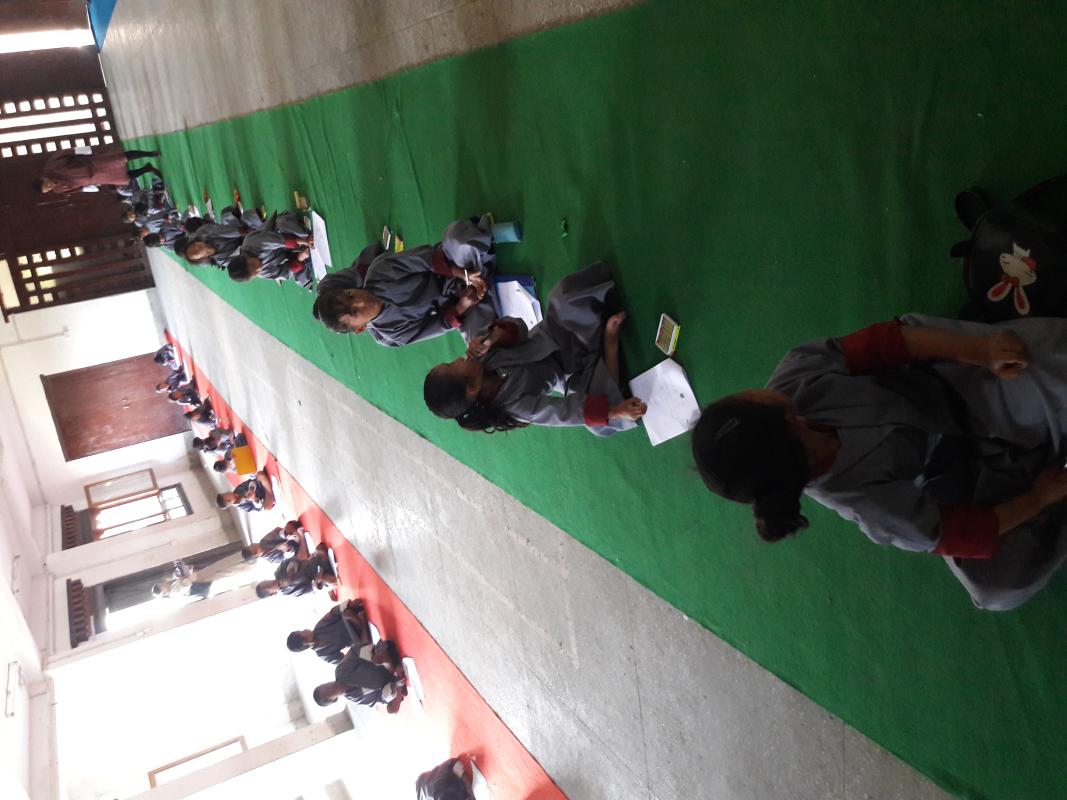 "Exam for class one"