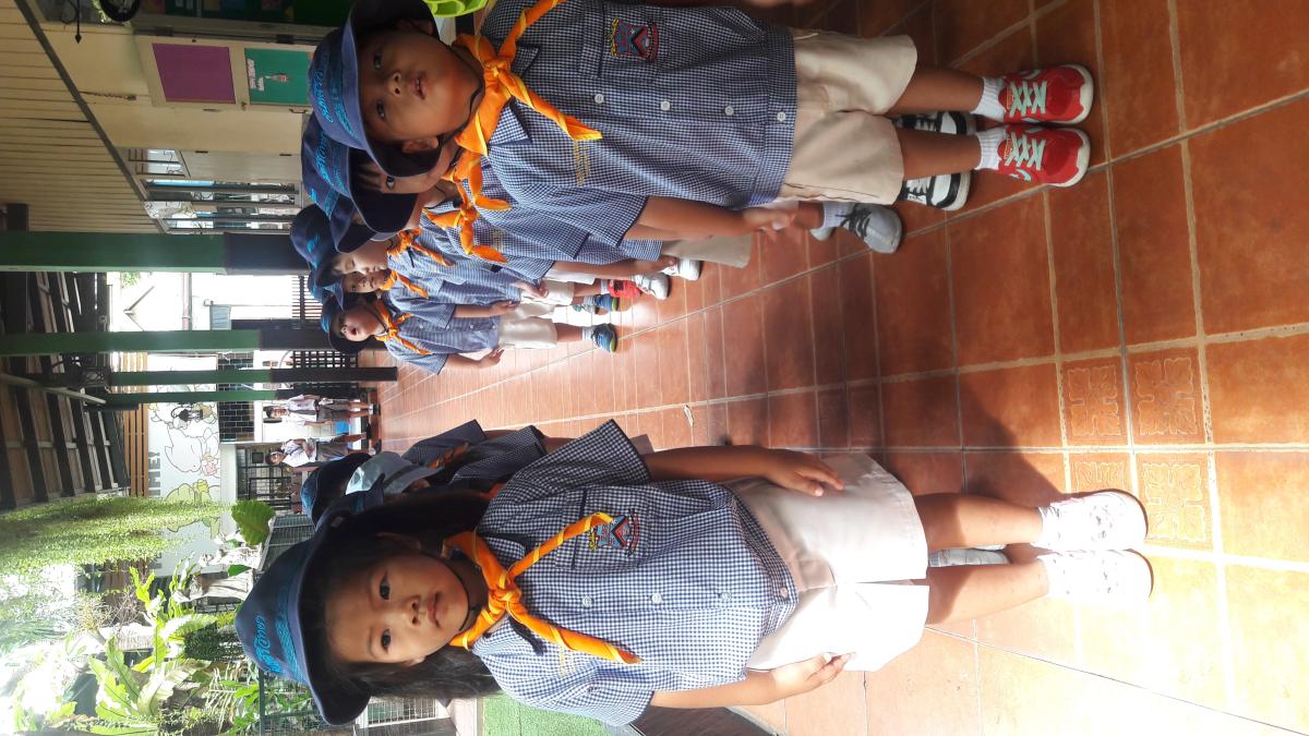 ฝึกระเบียบการเดิน