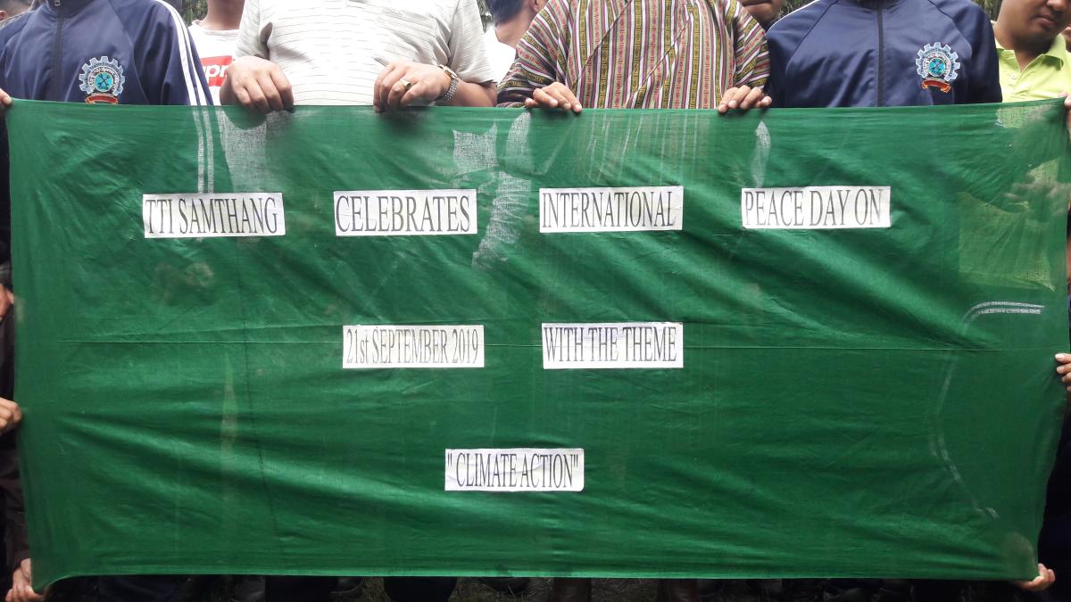 TTI SAMTHANG observed International Peace Day 