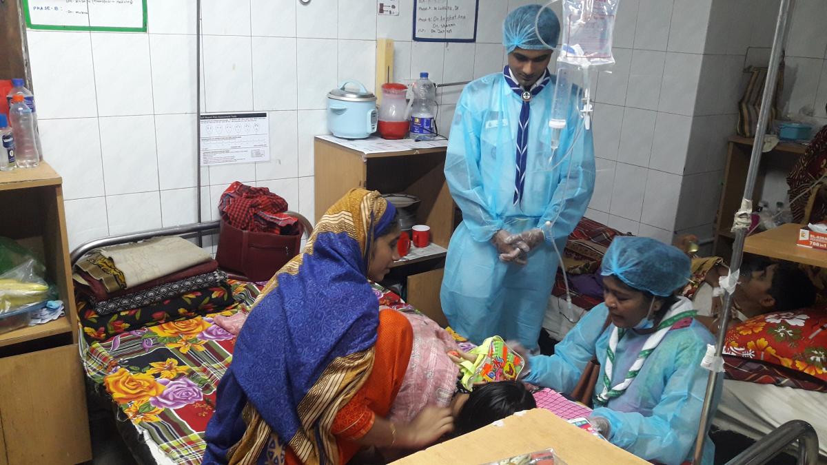 Celebrated #InternationalPeaceDay with child cancer patients