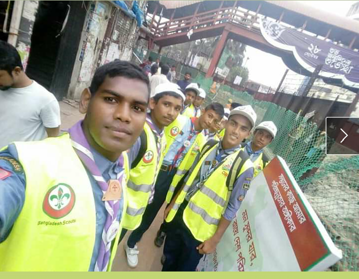 Cleaning Bangladesh.