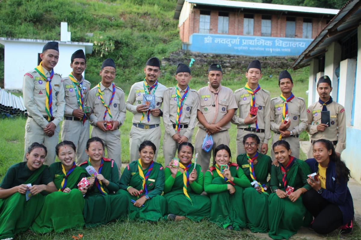 Best wishes Giving and taking programme