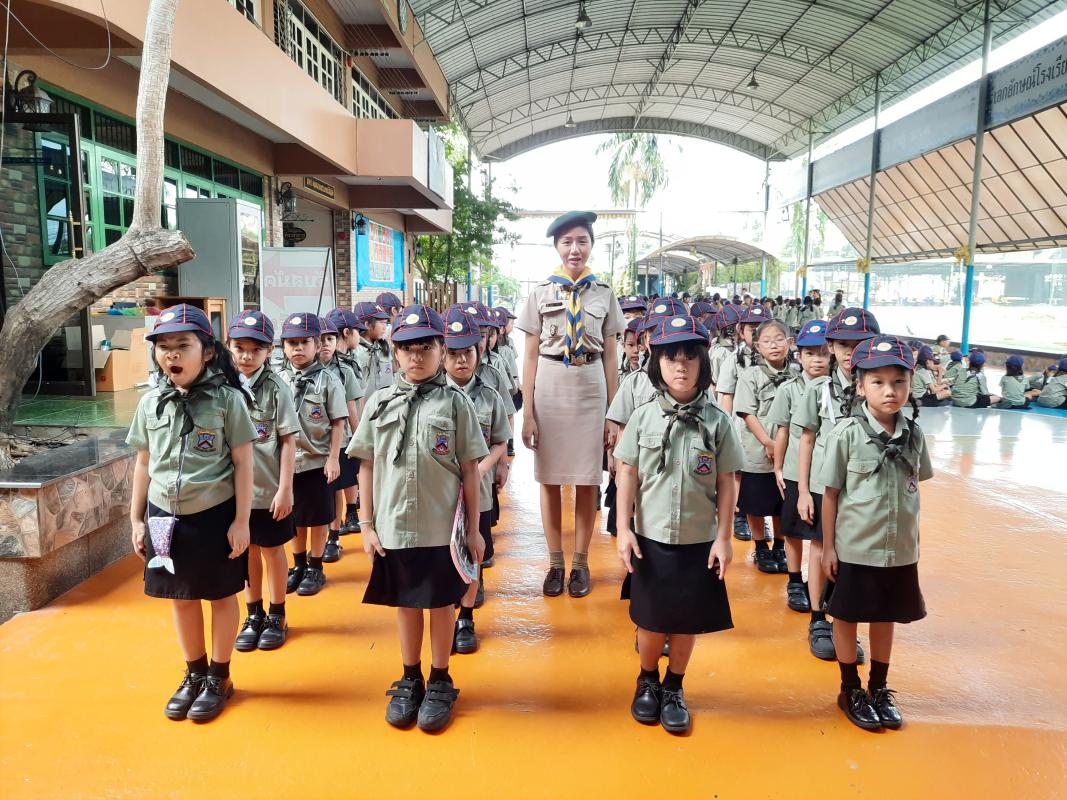 ผู้กำกับลูกเสือ เนตรนารี ในการสอนวิชาลูกเสือ เนตรนารี 