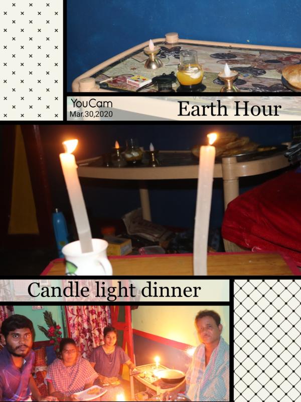 Earth hour through sankalp