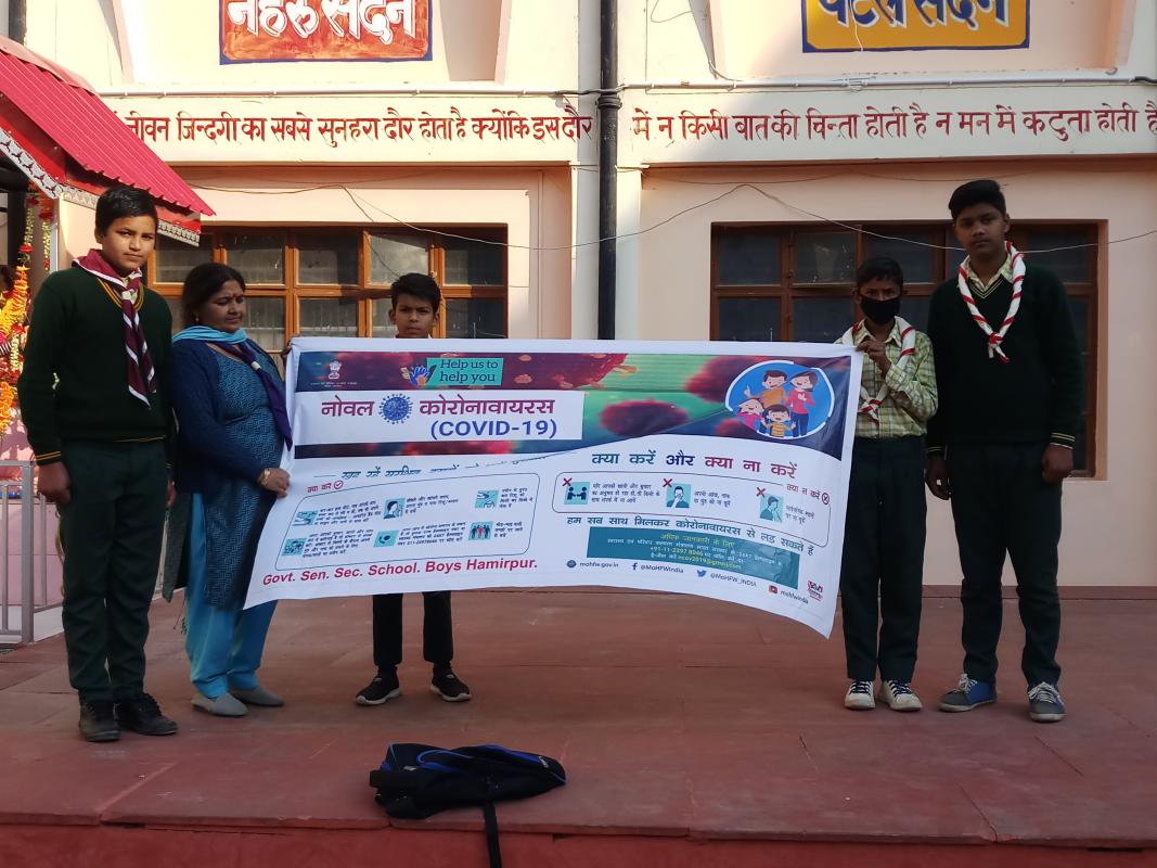 Awareness campaigns COVID-19 