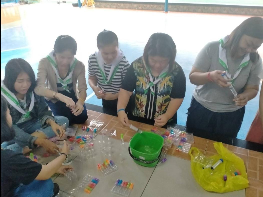 ร่วมด้วยช่วยกัน..ทำน้ำยาฆ่าเชื้อ