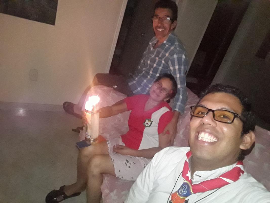 Hora del Planeta, Asociación Scout de Colombia, Dirigente Grupo V Fundación Colegio UIS
