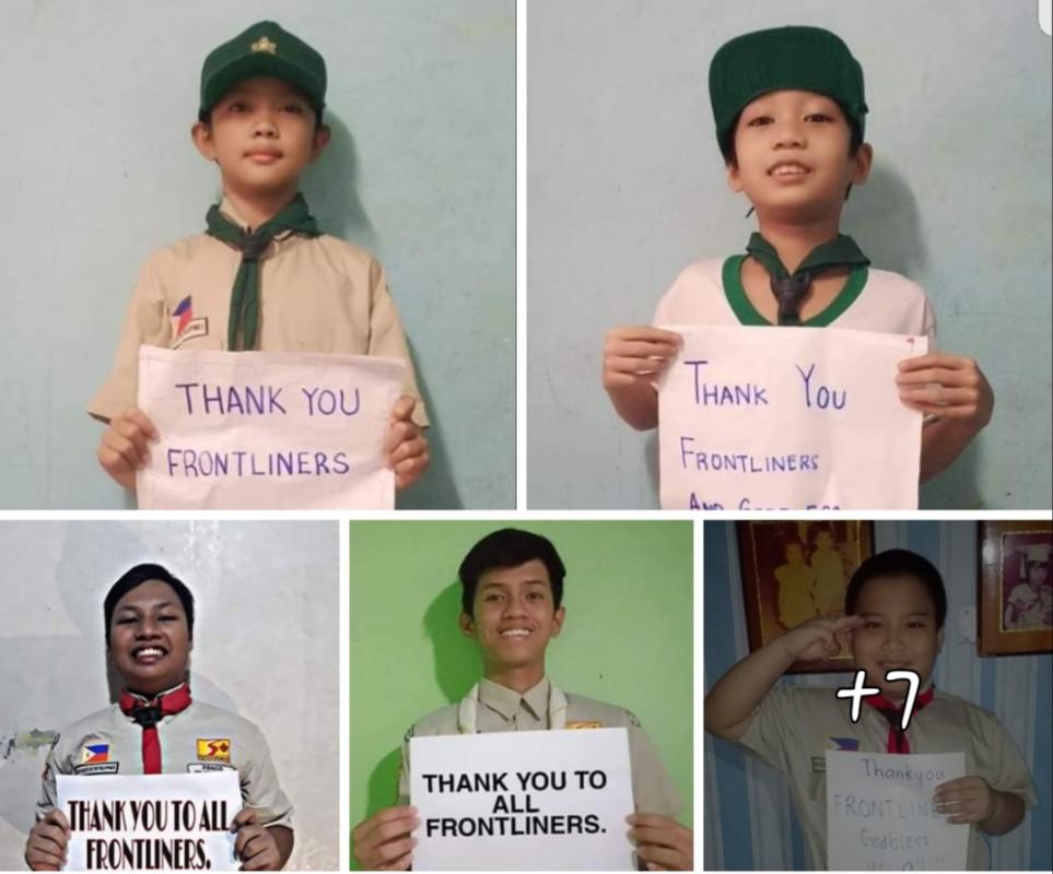 Thank You Frontliners for saving Covid 19
