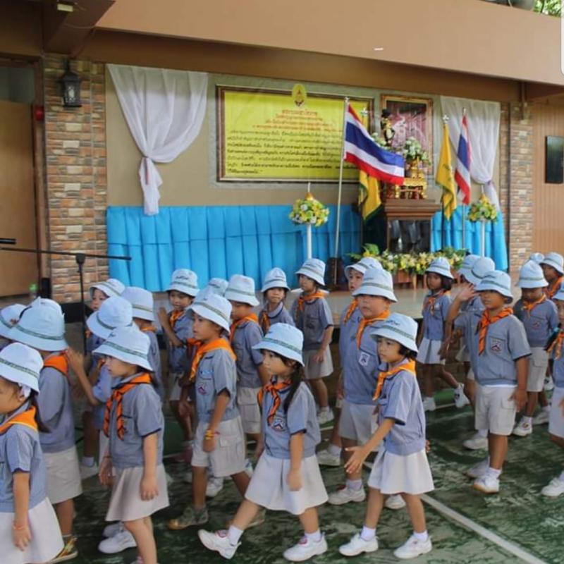 การฝึกเดินสวนสนาม นี่คือสนามการทดลองของบีเวอร์