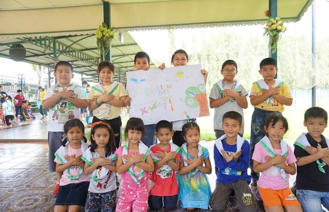 ลูกเสือจันทศิริวิทยาจัดกิจกรรมEath Hour