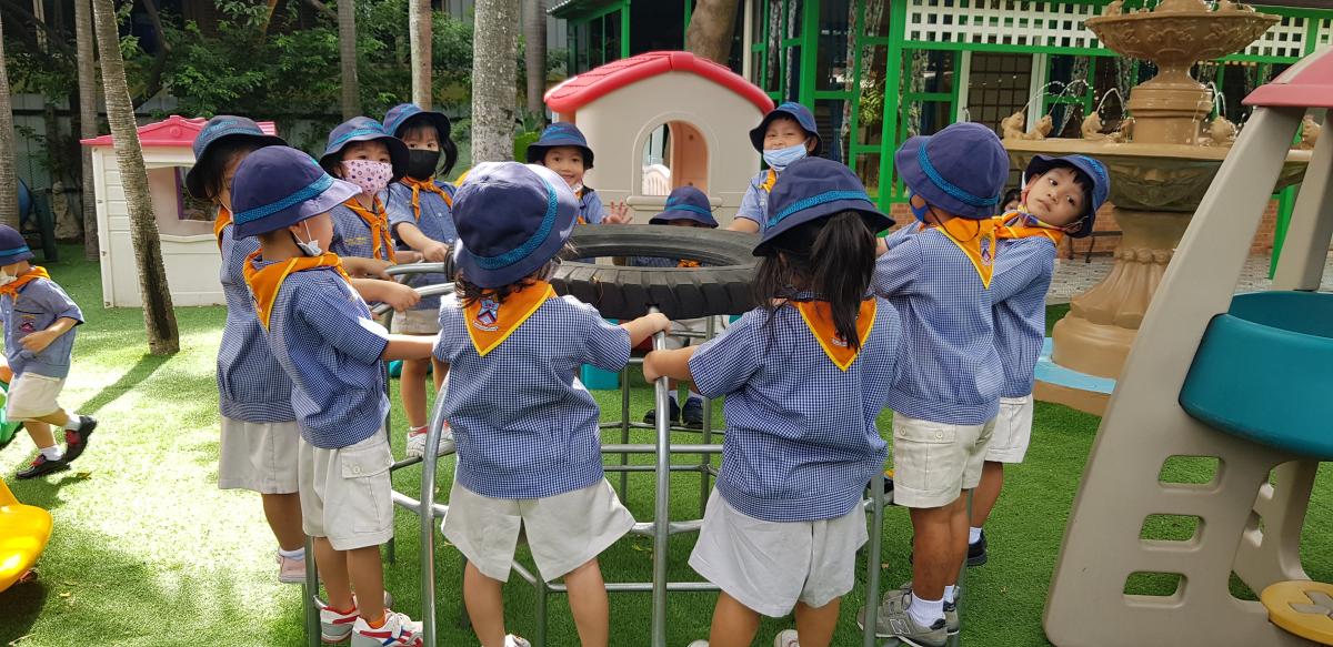 การส่งเสริมพัฒนาการของลูกเสืออนุบาล