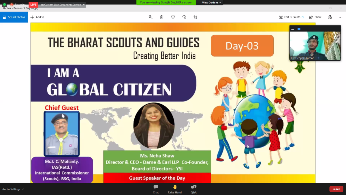 I am a global citizen Day 3