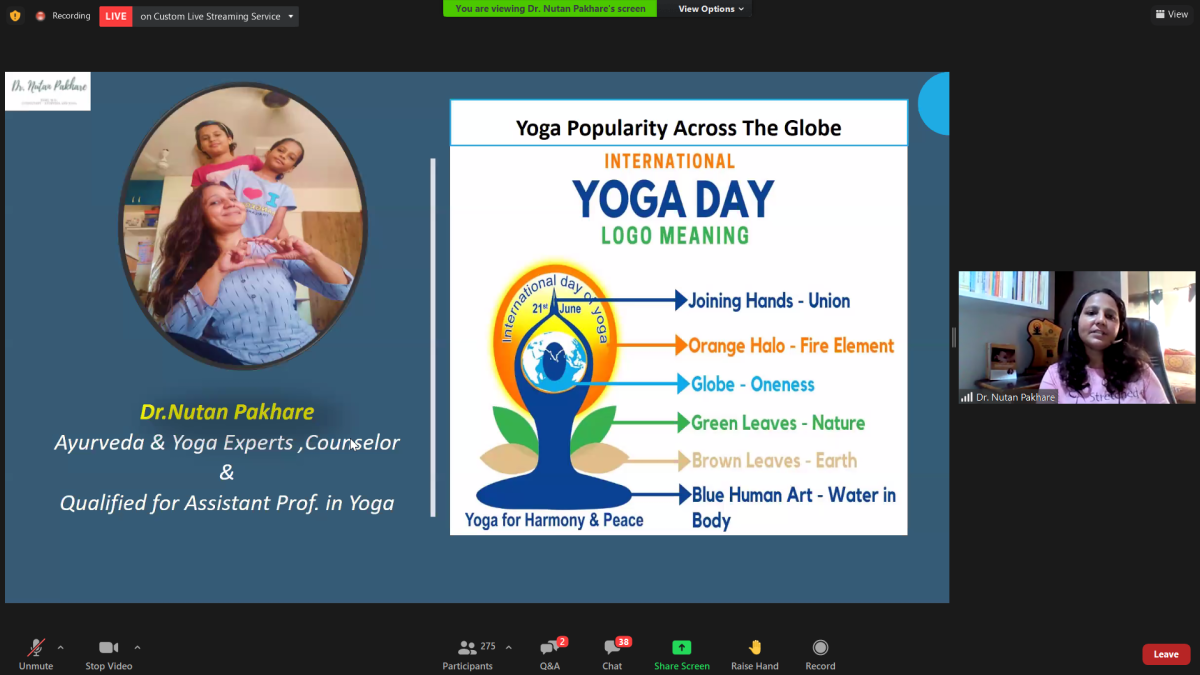 7th INTERNATIONAL DAY OF YOGA Celebration by Bharat Scouts and Guides