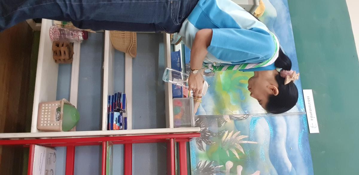 การทำความสะอาดห้องเรียนก่อนเปิดเรียน