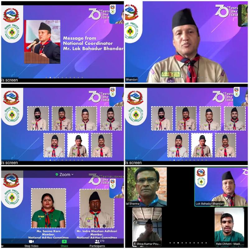 NEPAL SCOUT 70th ESTABLISHMENT DAY