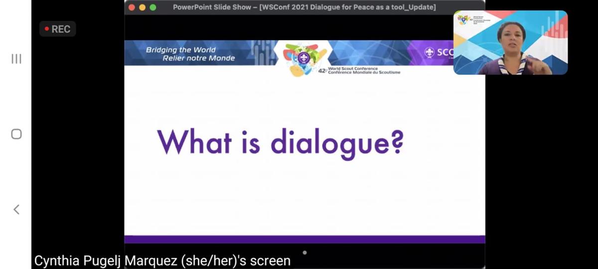 DIALOGUE AS A TOOL TO BRIDGE